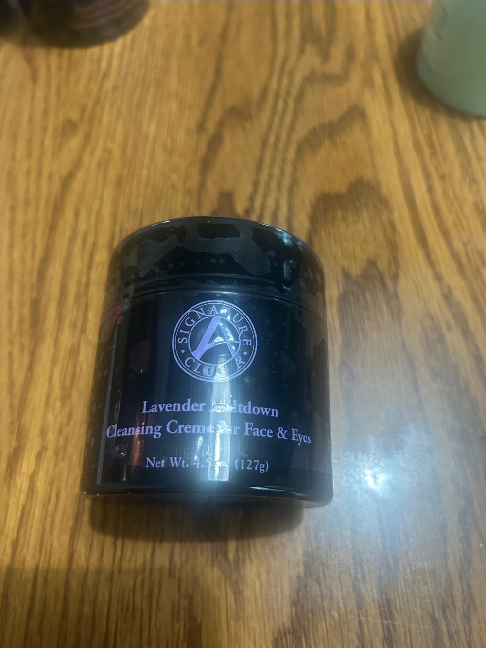 Signature Club A Lavender Meltdown Cleansing Creme for Face & Eyes - Deep Purple